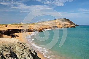 Colombia, Pilon de azucar beach in La Guajira