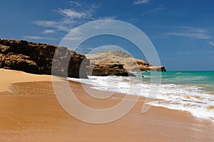 Colombia, Pilon de azucar beach in La Guajira