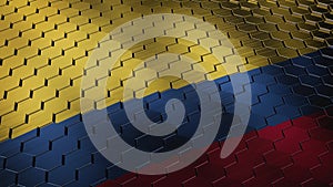 Colombia shield flag