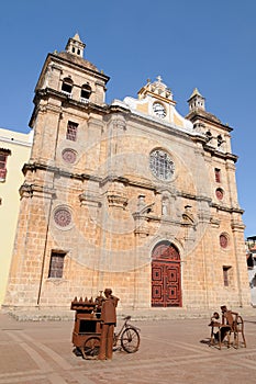 Colombia, View on the old Cartagena