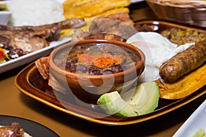 Colombian Bandeja Paisa photo