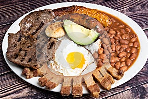 Colombian Bandeja Paisa photo