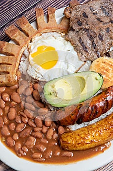 Colombian Bandeja Paisa photo