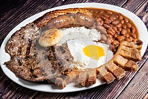 Colombian Bandeja Paisa photo