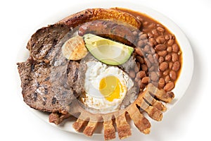 Colombian Bandeja Paisa photo