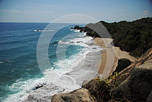 Colombian beach