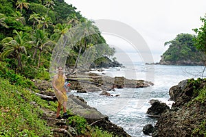 Colombian Caribbean coast near Panama border