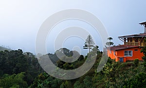 Colombian Landscape and rural scene. cold landscapes of our country. photo