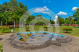 Colombo municipal council viewed from Viharamahadevi Park in Sri photo