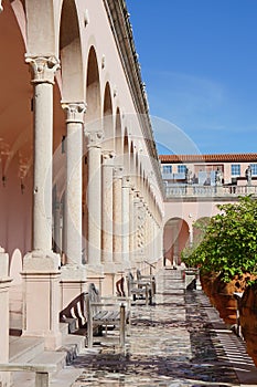 Colonade hallway