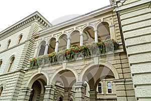Colonades on the Bundeshaus