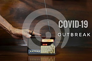 Colonavirus with covid-19 outbreak for people with love of the world