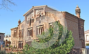 Colonia GÃÂ¼ell, Ca L`Espinal building, province of Barcelona photo