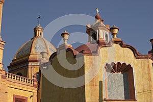 The colonial architecture, Cadereyta de Montes in Queretaro photo