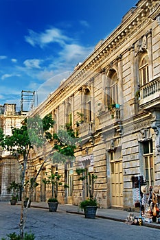 Colonial architecture in Havana photo