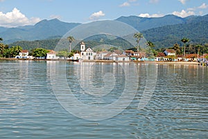 Colonial architecture village bay - Paraty - Rio de Janeiro - Brazil