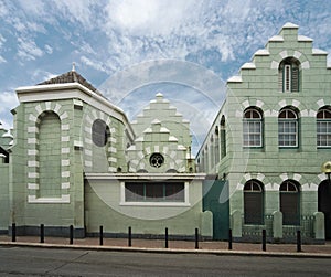 Colonial Architecture in Willemstad, Curacao