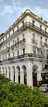 Colonial building in Algiers