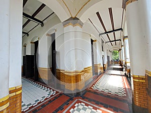 Colonial building known as the Lawang Sewu Building in Semarang