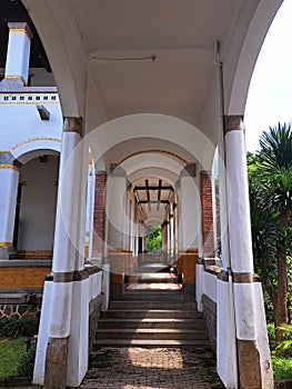 Colonial building known as the Lawang Sewu Building in Semarang