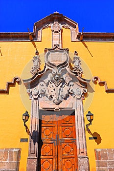 Colonial building used as Museum of the city of morelia, michoacan, mexico. II