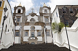 Colonial Church at Bahia, Brazil