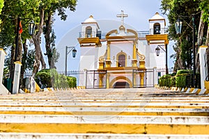 Colonial church Guadalupe in San Cristobal de las casas - Mexico