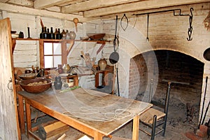 Colonial Era Kitchen