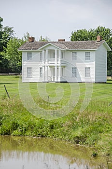 Colonial Home landmark in Missouri Town
