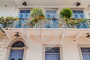 Colonial house in Casco Viejo Historic Center of Panama Ci