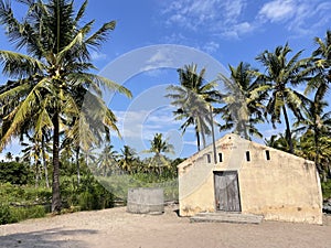 Colonial House on Ilha dos Porcos near Tofo