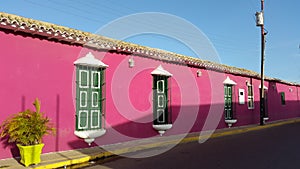 Colonial house in Paraguana peninsule, Pueblo Nuevo, falcon state Venezuela photo