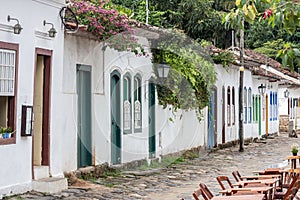 Colonial Houses Paraty Rio de Janeiro Brazil photo
