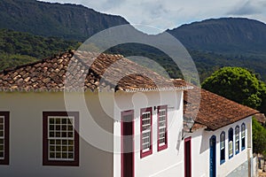 Colonial houses of Tiradentes, Brazil