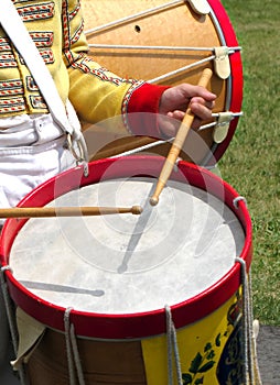 Colonial Military Band Drummer