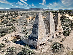 Colonial Mining Ovens in Mineral de Pozos photo