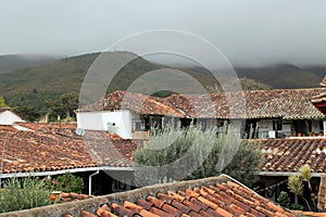 Colonial rustic roofs