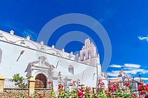 Colonial Santa Teresa church in Sucre - Bolivia