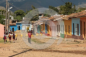 Colonial Street in Trinidad, Cuba 2014