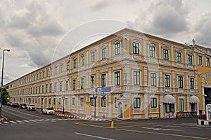 Colonial Style Building in old town of Bangkok, Thailand, September7,2019