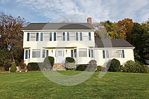 Colonial style home photo