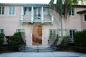 Colonial style Spanish home