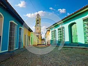 The colonial town of Trinidad in Cuba