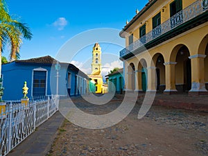 The colonial town of Trinidad in Cuba