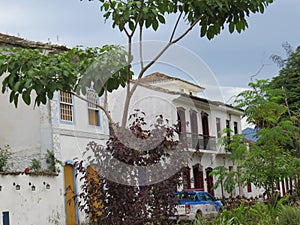 Colonial townhouse in the historic city