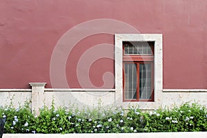 Colonial window belonging to an old house in the historic center of the city of Aguascalientes. photo