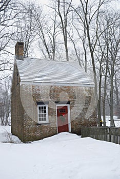 Colonial Winter Cottage