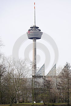 Colonius Tower in Cologne / Koln German