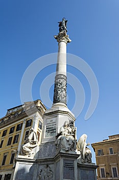 Colonna Dell`Immacolata - The Column of the Immaculate Conception