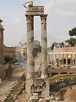 Colonna dil foro romano photo